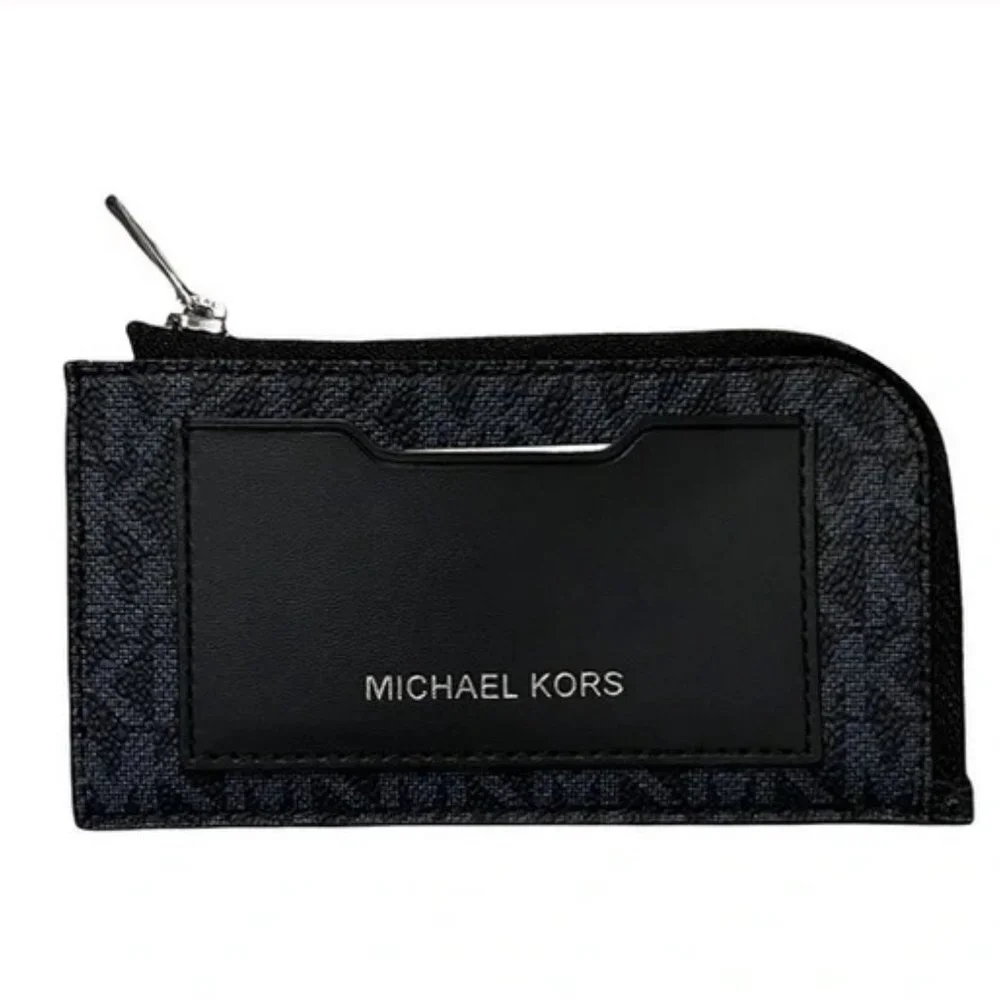 Michael Kors L Zip Mini Wallet Admiral NWT